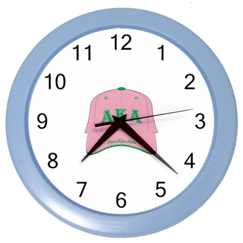 aka GW141AKA_B Color Wall Clock from ArtsNow.com Front