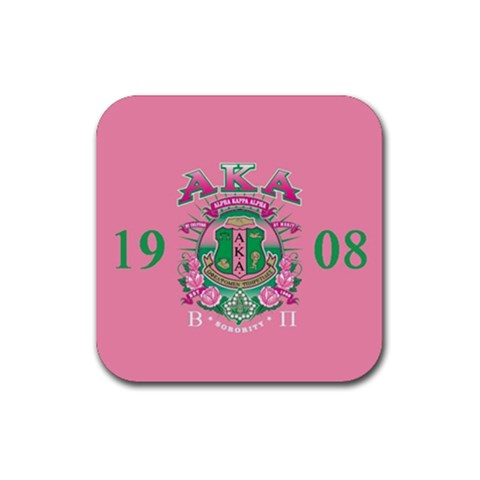 aka AKA_B P Rubber Coaster (Square) from ArtsNow.com Front