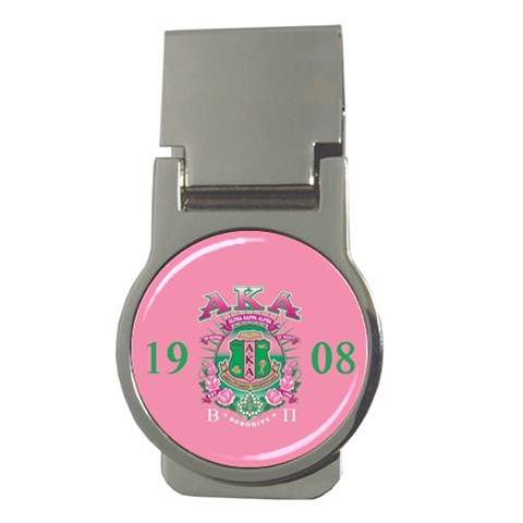 aka AKA_B P Money Clip (Round) from ArtsNow.com Front