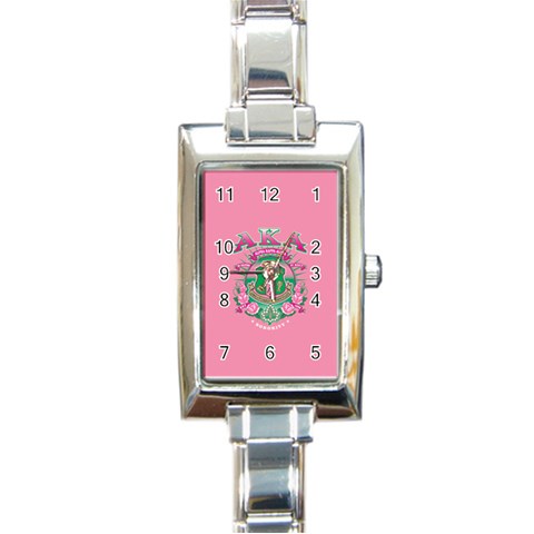 aka GSTA AKA_B Rectangular Italian Charm Watch from ArtsNow.com Front