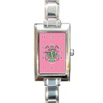 aka GSTA AKA_B Rectangular Italian Charm Watch