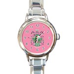 aka GSTA AKA_B Round Italian Charm Watch