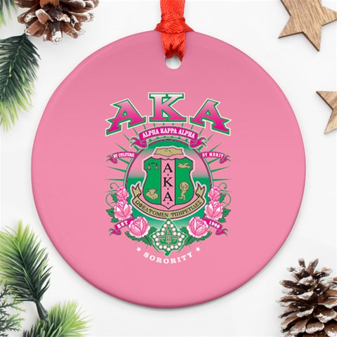 aka GSTA AKA_B Ornament (Round) from ArtsNow.com Front