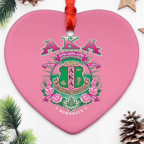 aka GSTA AKA_B Ornament (Heart) from ArtsNow.com Front
