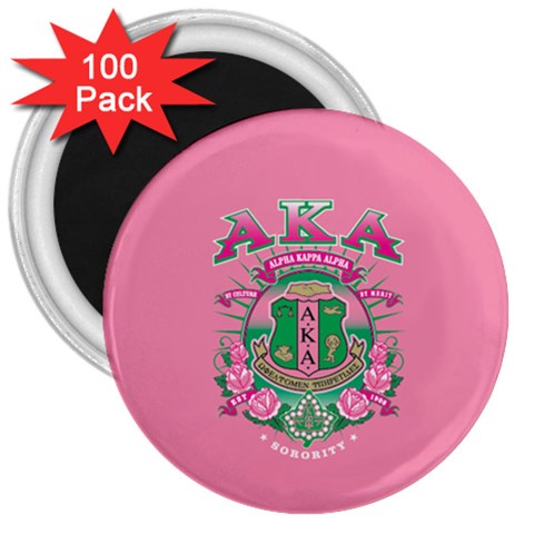 aka GSTA AKA_B 3  Magnet (100 pack) from ArtsNow.com Front