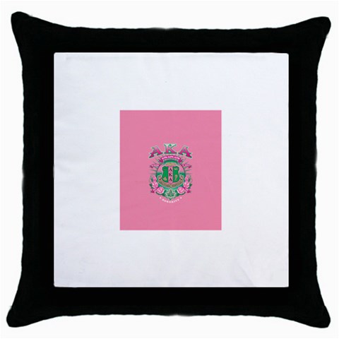 aka GSTA AKA_B Throw Pillow Case (Black) from ArtsNow.com Front