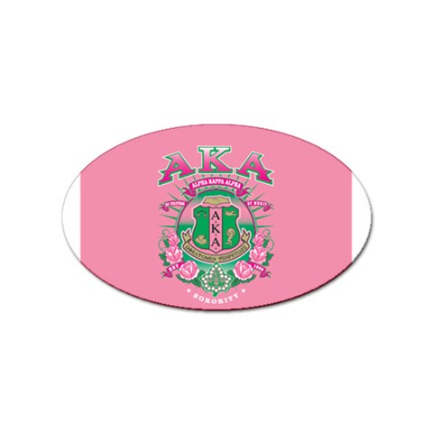 aka GSTA AKA_B Sticker Oval (10 pack) from ArtsNow.com Front