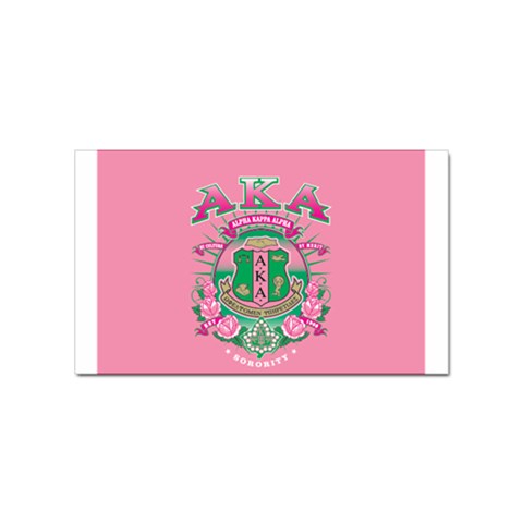 aka GSTA AKA_B Sticker Rectangular (10 pack) from ArtsNow.com Front