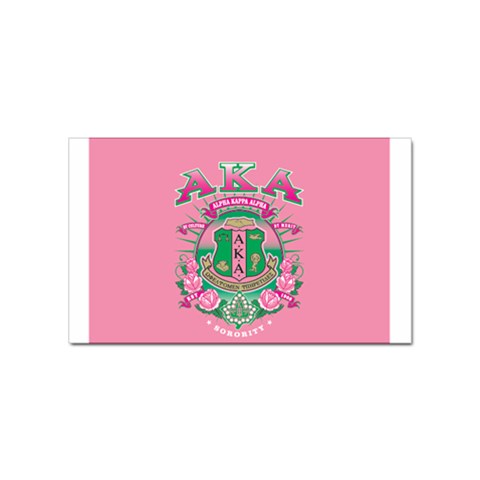 aka GSTA AKA_B Sticker Rectangular (100 pack) from ArtsNow.com Front