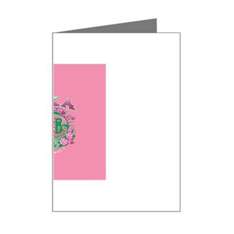 aka GSTA AKA_B Mini Greeting Card from ArtsNow.com Left
