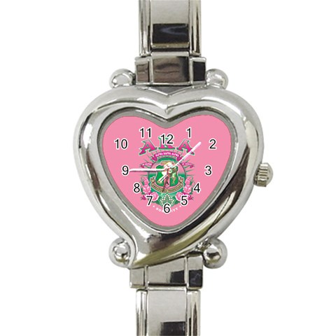 aka GSTA AKA_B Heart Italian Charm Watch from ArtsNow.com Front