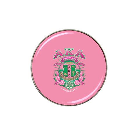 aka GSTA AKA_B Hat Clip Ball Marker (10 pack) from ArtsNow.com Front