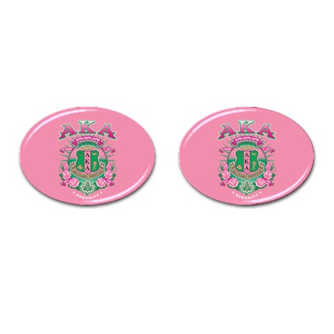 aka GSTA AKA_B Cufflinks (Oval) from ArtsNow.com Front(Pair)