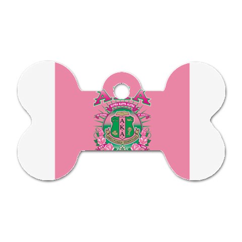 aka GSTA AKA_B Dog Tag Bone (One Side) from ArtsNow.com Front
