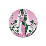 aka (The Joker) Rubber Coaster (Round)