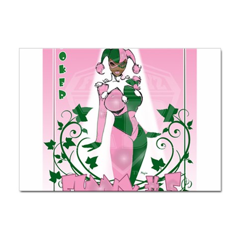 aka (The Joker) Sticker A4 (10 pack) from ArtsNow.com Front