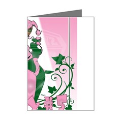 aka (The Joker) Mini Greeting Card from ArtsNow.com Left