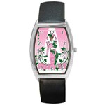 aka (The Joker) Barrel Style Metal Watch