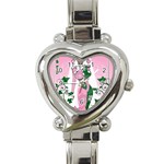 aka (The Joker) Heart Italian Charm Watch
