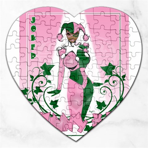 aka (The Joker) Jigsaw Puzzle (Heart) from ArtsNow.com Front
