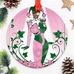 aka (The Joker) Round Ornament (Two Sides)