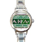 aka 0founders Round Italian Charm Watch