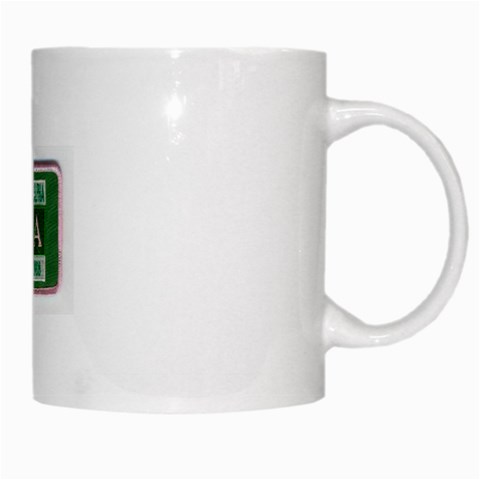 aka 0founders White Mug from ArtsNow.com Right