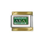 aka 0founders Gold Trim Italian Charm (9mm)