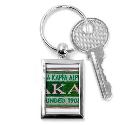 aka 0founders Key Chain (Rectangle) from ArtsNow.com Front