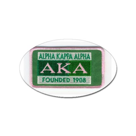 aka 0founders Sticker Oval (10 pack) from ArtsNow.com Front