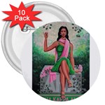 aka 3  Button (10 pack)