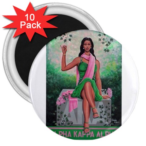 aka 3  Magnet (10 pack) from ArtsNow.com Front