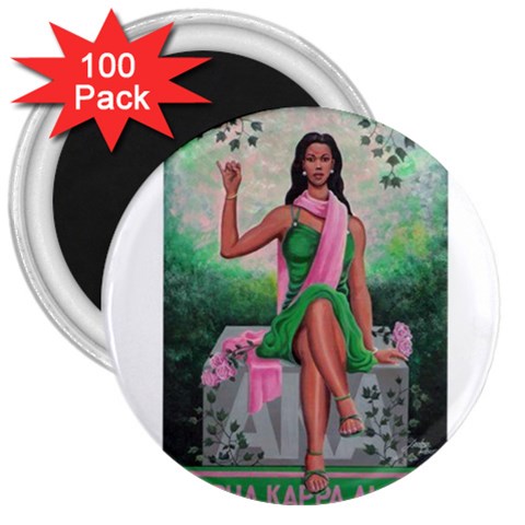 aka 3  Magnet (100 pack) from ArtsNow.com Front