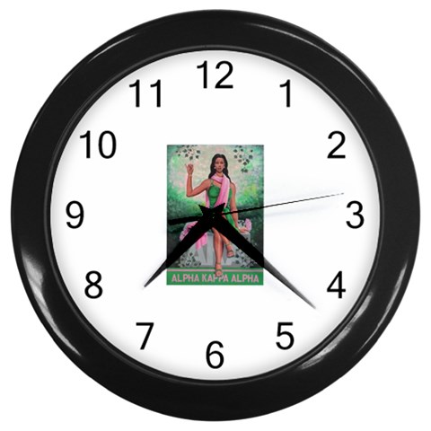 aka Wall Clock (Black) from ArtsNow.com Front
