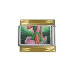 aka Gold Trim Italian Charm (9mm)