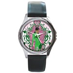 AKA 1908 Round Metal Watch