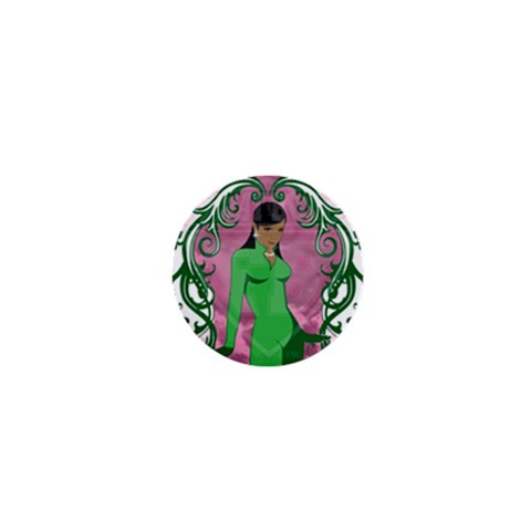 AKA 1908 1  Mini Button from ArtsNow.com Front