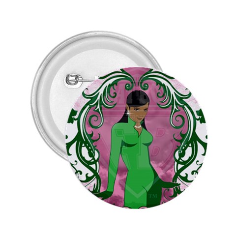 AKA 1908 2.25  Button from ArtsNow.com Front