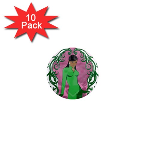 AKA 1908 1  Mini Magnet (10 pack)  from ArtsNow.com Front