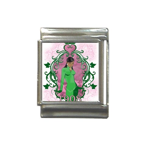 AKA 1908 Italian Charm (13mm) from ArtsNow.com Front