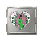 AKA 1908 Mega Link Heart Italian Charm (18mm)