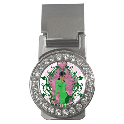 AKA 1908 Money Clip (CZ) from ArtsNow.com Front
