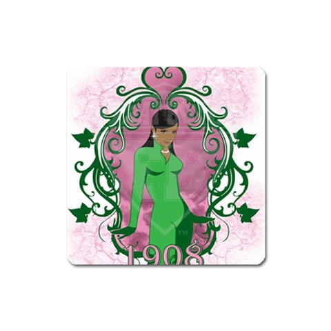 AKA 1908 Magnet (Square) from ArtsNow.com Front