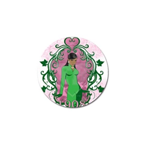 AKA 1908 Golf Ball Marker (4 pack) from ArtsNow.com Front