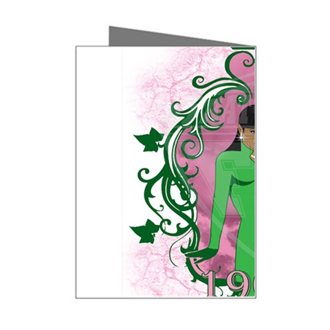 AKA 1908 Mini Greeting Card from ArtsNow.com Right