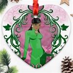 AKA 1908 Heart Ornament (Two Sides)