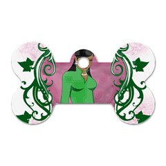 AKA 1908 Dog Tag Bone (Two Sides) from ArtsNow.com Front