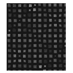 Abstract Black Checkered Pattern Duvet Cover Double Side (King Size) from ArtsNow.com Front