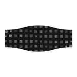 Abstract Black Checkered Pattern Stretchable Headband