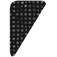 Abstract Black Checkered Pattern Belt Pouch Bag (Small) from ArtsNow.com Front Right
